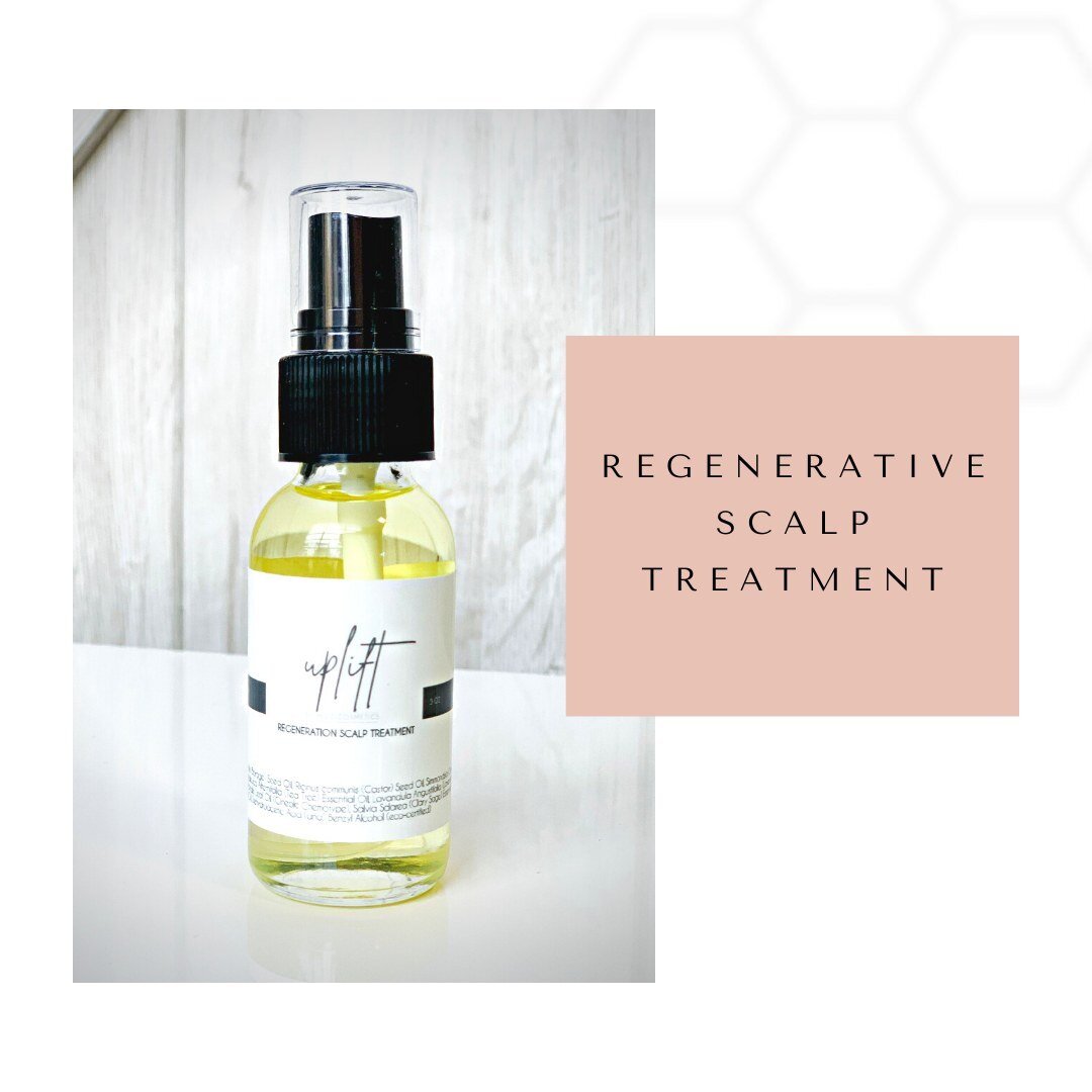 Our Uplift Regenerating Scalp Treatment is a daily leave-in treatment, perfect for at-home use to aide in stimulating hair growth!
With MIZZI&rsquo;s proprietary blend of essential oils, this scalp serum is high in effectiveness with no side-effects